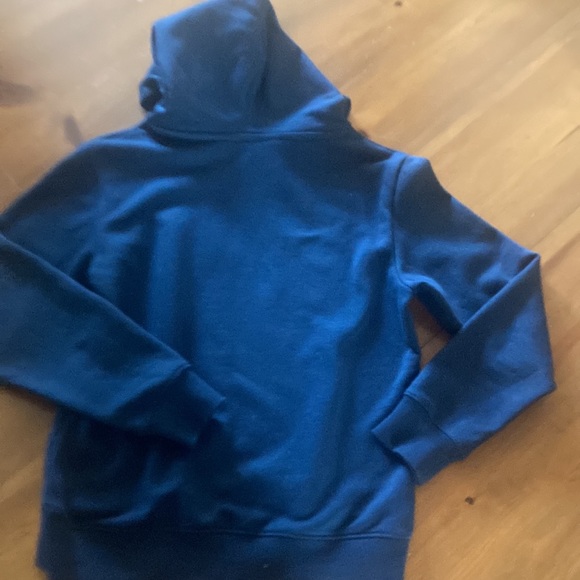 Sequin Navy Blue Dinosaur Hoodie Just Like New! - Picture 3 of 3